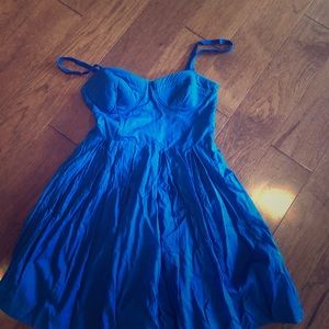 BB Dakota corset turquoise dress